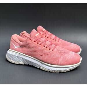 Hoka Cavu 3 Women’s Peach Trainer Shoes 9 US Size 1106482 LENG